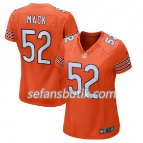 Chicago Bears Tröjor Khalil Mack 52 Nike Orange - Dame